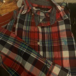 Polo long sleeve shirt.